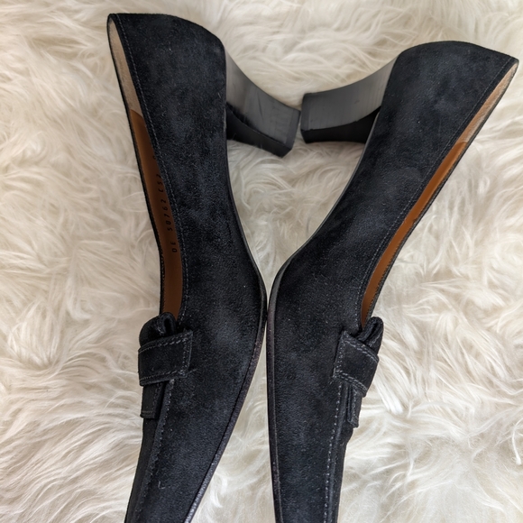 Salvatore Ferragamo Black Flats Timeless Elegance - Picture 10 of 13